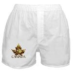 Canada Souvenir Boxer Shorts Men's Canada Underwear 