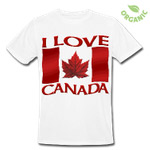 I Love Canada Shirts Men's I Love Canada Souvenir Shirts