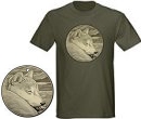 Custom Pencil  Portrait Drawing Sketch Shiba Inu T-shirts & Gifts - portraits from photograph custom imprinted t-shirt