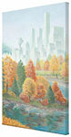 Vancouver Canada Skyline Painting Prints on Canvas