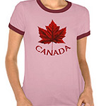 Canada Souvenir T-shirts Women's Canada Shirts