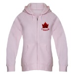 Women's Canada Zip Hoodie Canada Maple leaf Hoodie