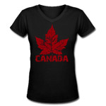 Retro Canada Shirts Women's Cool Canada Souvenir T-shirts