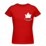 Canada Maple Leaf Shirts Women's Canada Souvenirs