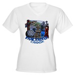 Vancouver Souvenir Women's V-Neck T-Shirt Vancouver Souvenir Women's V-neck T-Shirt Vancouver Vancouver Inukshuk Souvenir T-shirts for Women,  Vancouver Canada Souvenir Gifts Shop Online Vancouver Souvenir Ladies & Girls Shirts 