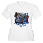 Vancouver Souvenir Women's Plus Size V-Neck T-Shir