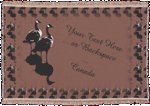 Canada flag throws, your message here Canada goose, Canadian goose throw blankets