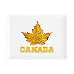 Canada Cocktail Plates, Canada Napkins, PlaceMats, Plates, Canada Souvenir Dishtowels, Tablecloths, Cutting Boards, Serving Trays, Canada Souvenir Platters, Potholders, Oven Mitts, Canada Winestoppers and Much More!
