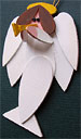 Handmade Wooden Christmas Decorations Traditional Wooden Handcrafted Angel Christmas Ornaments Decorations 