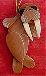 Handmade Wooden Christmas Decoration Wood Handcrafted Christmas Ornaments Canadian Wildlife Series