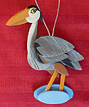 Handmade Wooden Christmas Decoration Wood Handcrafted Christmas Ornaments West Coast Wildlife Series