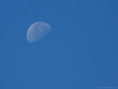 Arctic Moon Summer Skies Lunar Photo Churchill MB