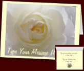 White Rose Cards & Gifts - Customized White Rose Cards Rose Gifts Prints, Decor & Keepsakes Online