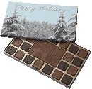 personalized holiday gifts winter forest custom christmas cards and gifts.