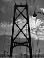 Lions Gate Bridge Vancouver BC Canada Bridge Photo