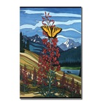 Canadian Landscape Art Postcards Butterfly Art Postcards Gifts Butterfly art Canadian Landscape Painting postcards original painting by Canadian artist Kim Hunter / Indigo