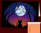 Fat Cat Cards Invitations Customized Cat Art Greeting Cards