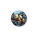 polar bear  Mini Button