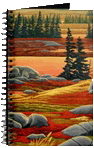  mother & cub polar bear art illustration Mousepad  Canadian Souvenir