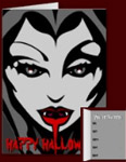 Vampire Party Invitations Custom Halloween Cards Classic Vampire Invitations