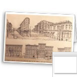Vancouver Cards Gastown Art Cards Blank Vancouver Landmark Cards